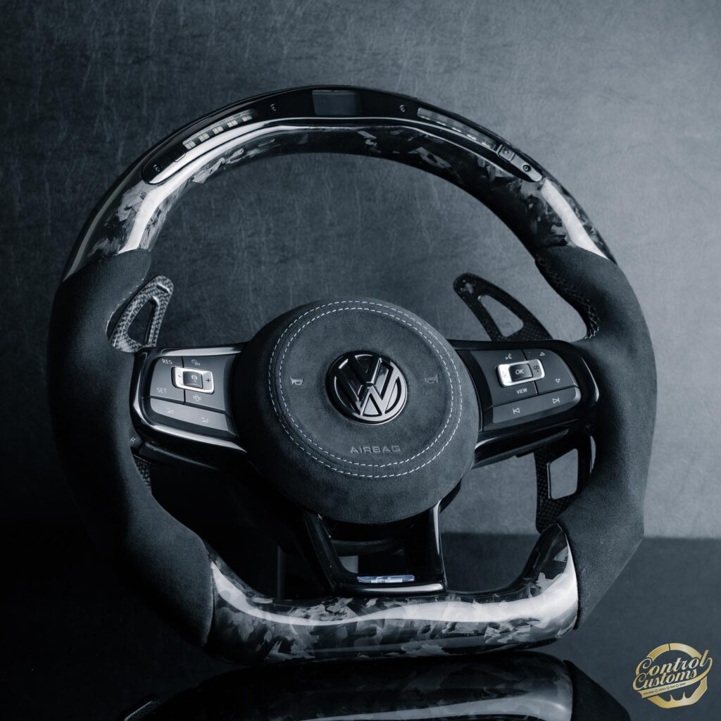 Volkswagen Control Customs Steering Wheel renowacja starej kierownicy